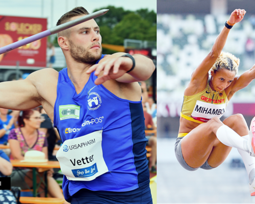 Malaika Mihambo und Johannes Vetter sind Deutschlands „Leichtathleten des Jahres“ 2021
