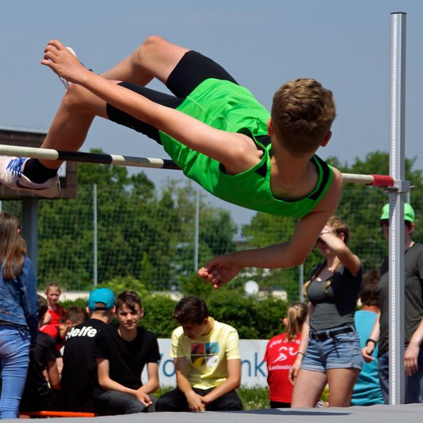 Team-Hochsprung-Cup am 5. Mai 2018 in Winnenden