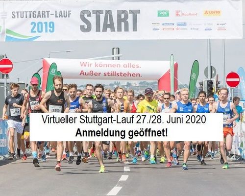 Anmeldung zum virtuellen Stuttgart-Lauf 2020!