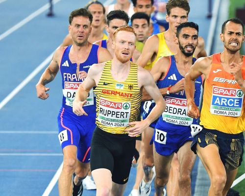 Frederik Ruppert (LAV Stadtwerke Tübingen) 2024 bei der EM in Rom.